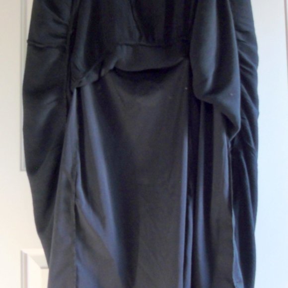 LOFT Dress Black Tiered Small Tall New Never Worn - Picture 6 of 9